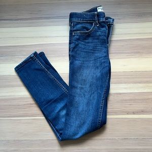 ABERCROMBIE KIDS high rise skinny jean sz 10/11 NWOT